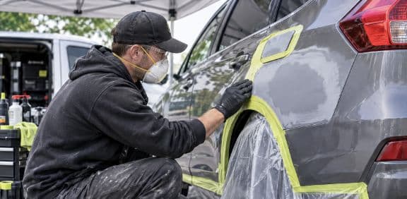Illustrative automotive repair work